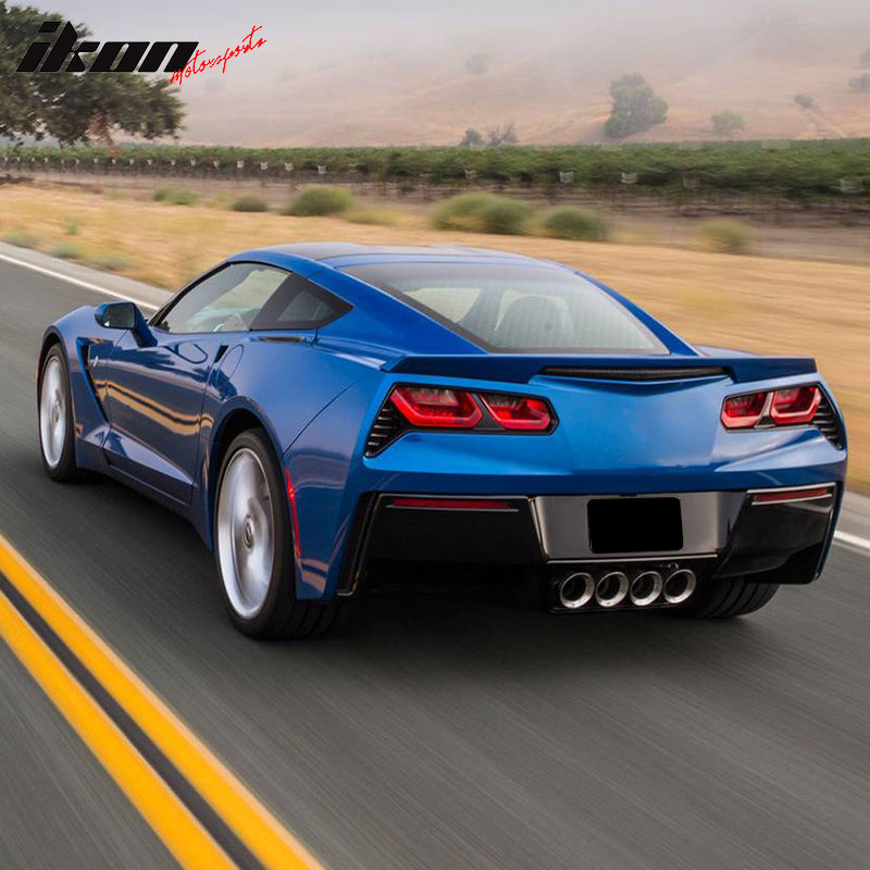 Compatible With 2014-2019 Chevrolet Corvette C7 Trunk Spoiler - ABS