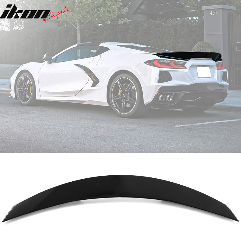 Fits 20-25 Chevy Corvette Stingray 2DR RSC Trunk Spoiler ABS