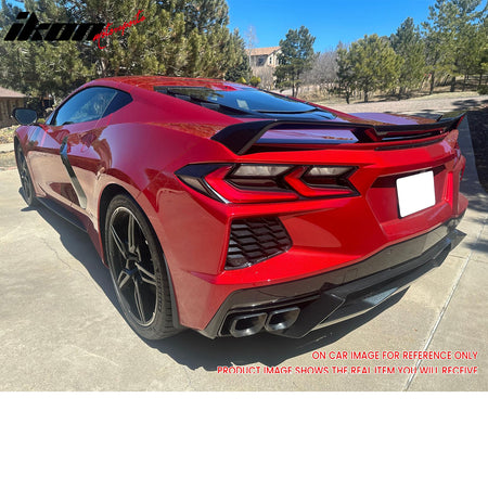 For 20-25 Chevy Corvette C8 Stingray&Z51 Z51 Style Trunk Spoiler Wing ABS