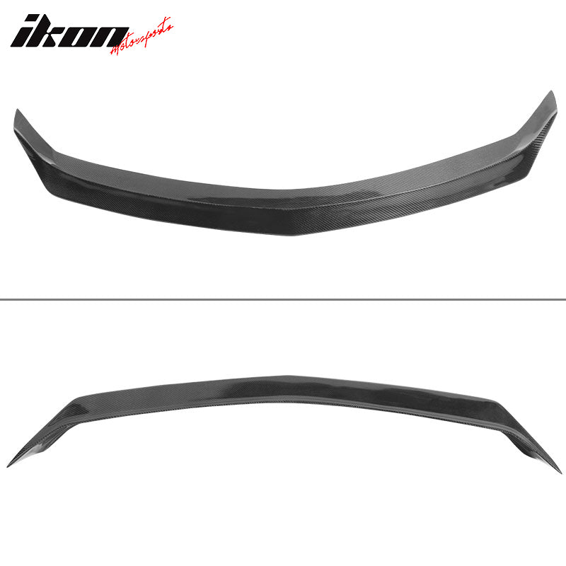 Fits 20-24 Cadillac CT5 V Style Rear Trunk Spoiler Wing Lip Carbon Fiber CF