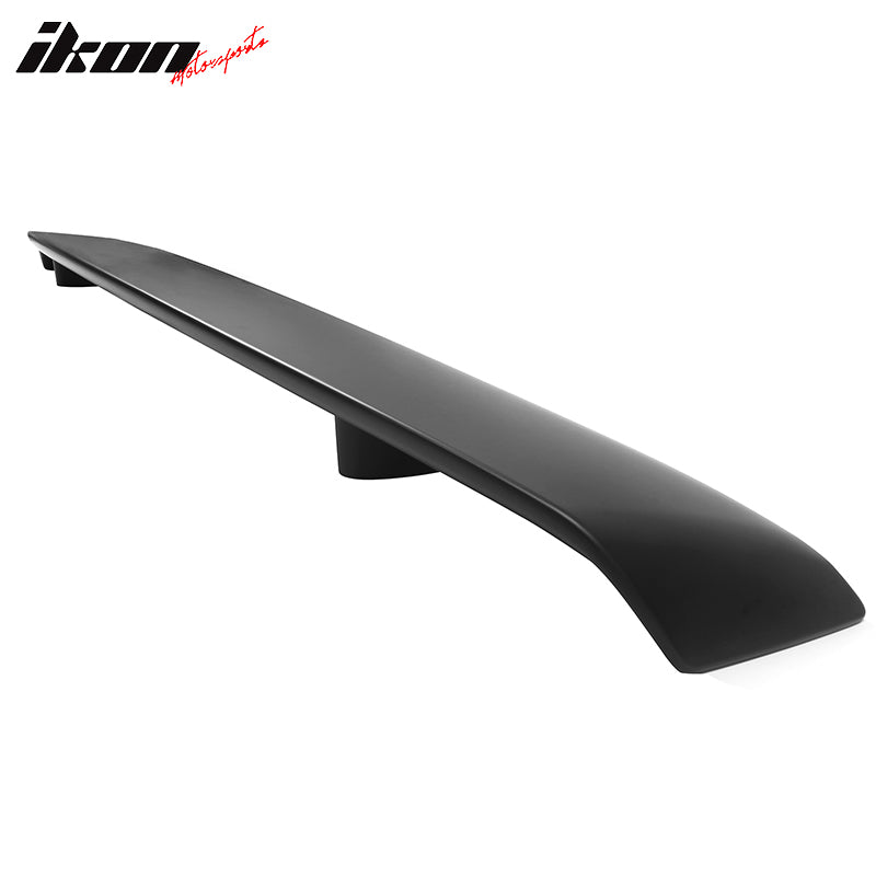 Fits 11-23 Dodge Charger Rear Trunk Spoiler Wing Lip Primer Matte Black - ABS