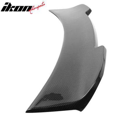 Fits 15-23 Dodge Charger Sedan SK Style Carbon Fiber Rear Trunk Spoiler Wing