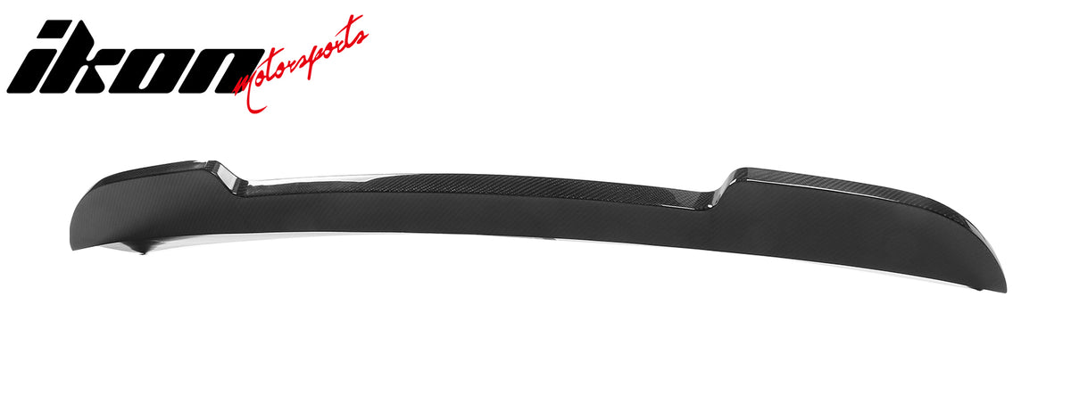 Fits 15-23 Dodge Charger Sedan SK Style Carbon Fiber Rear Trunk Spoiler Wing