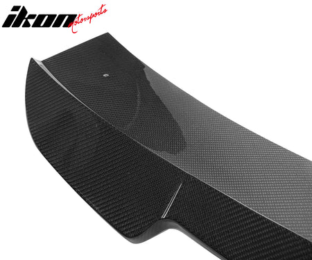 Fits 15-23 Dodge Charger Sedan SK Style Carbon Fiber Rear Trunk Spoiler Wing