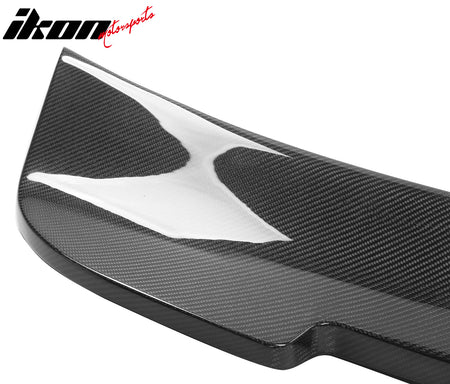 Fits 15-23 Dodge Charger Sedan SK Style Carbon Fiber Rear Trunk Spoiler Wing