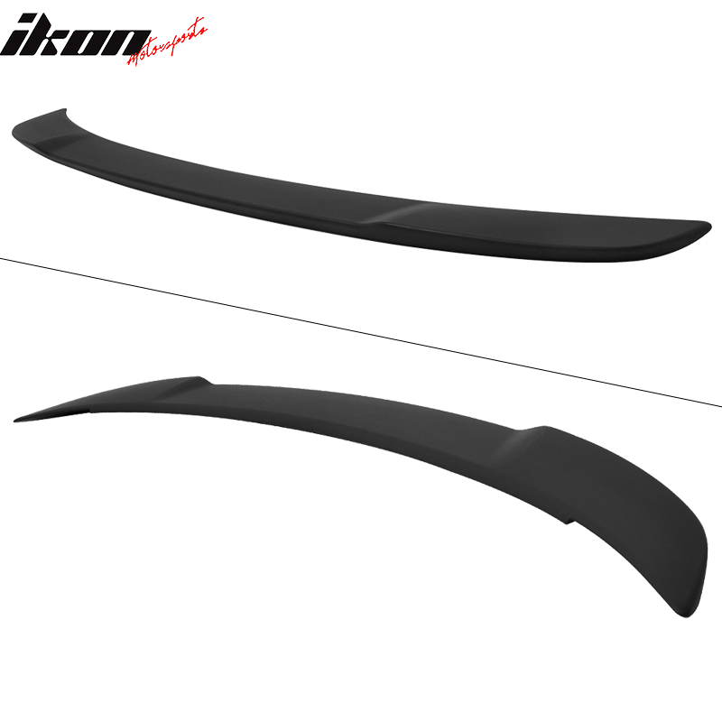 Fits 11-14 Dodge Charger SRT Style Rear Trunk Spoiler Wing Lip Matte Black ABS