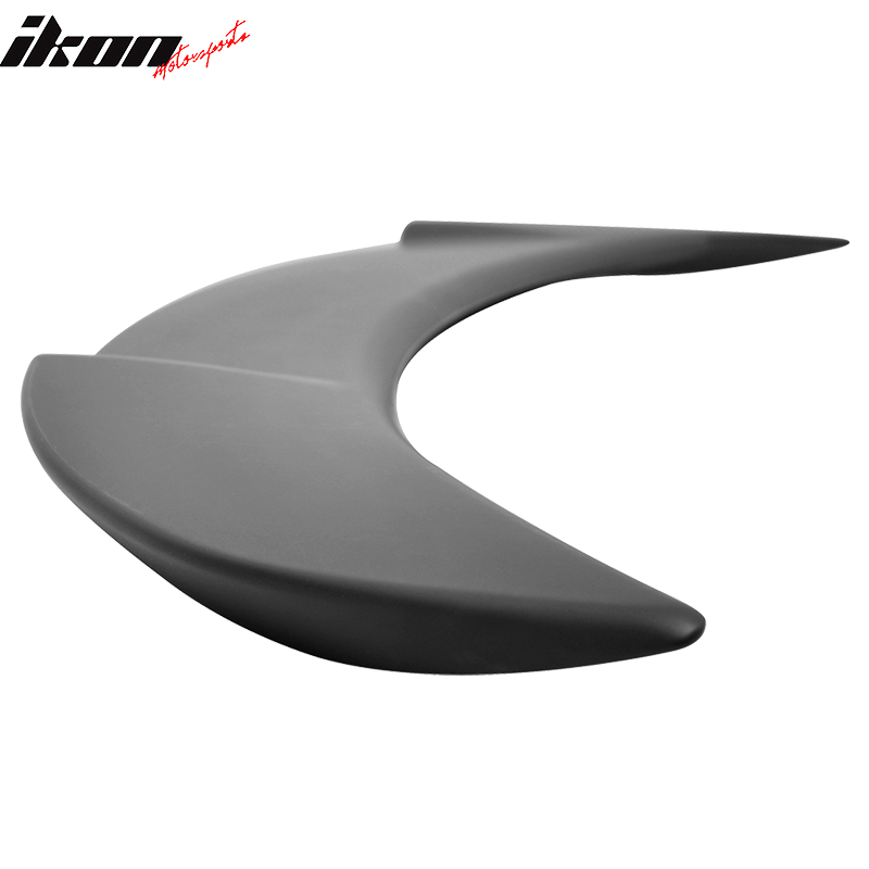 Fits 11-14 Dodge Charger SRT Style Rear Trunk Spoiler Wing Lip Matte Black ABS