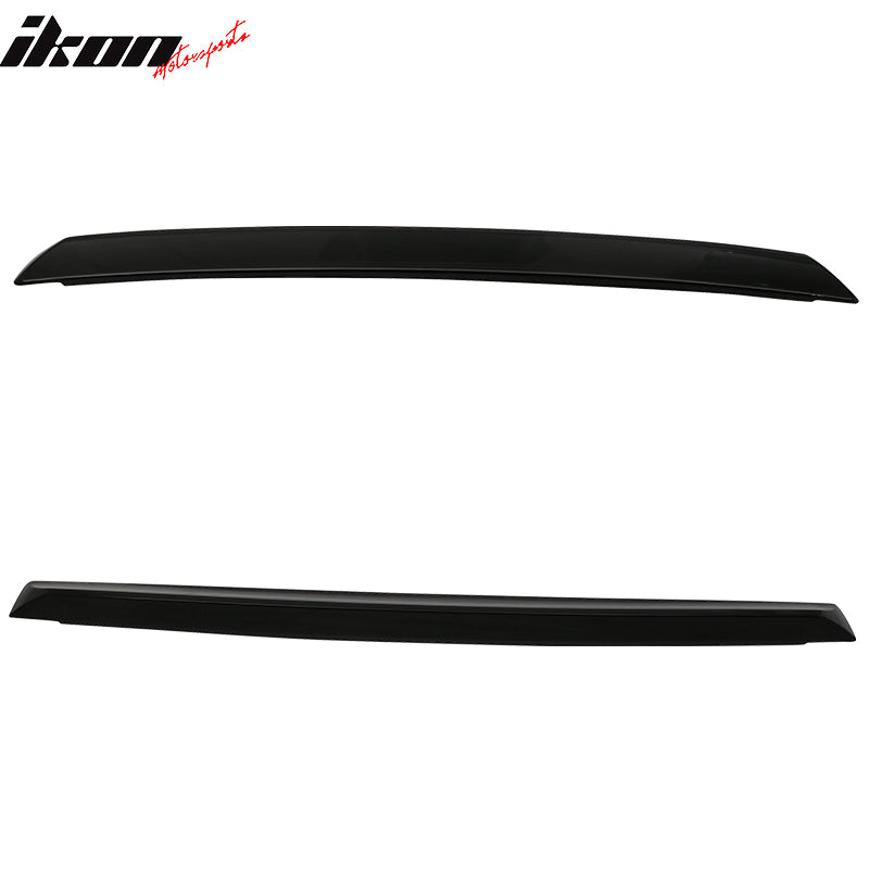 Fits 08-23 Dodge Challenger SRT Style Rear Trunk Spoiler ABS Painted #PX8 Black