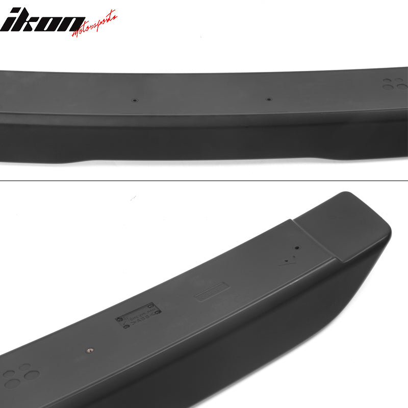 Fits 15-23 Dodge Challenger OE Style Rear Trunk Spoiler Wing Lip Matte Black ABS