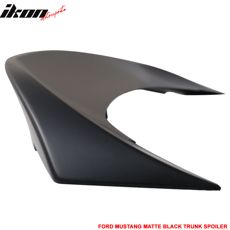 Fits 10-14 Ford Mustang Cobra GT500 Style Trunk Spoiler Duck Tail - ABS