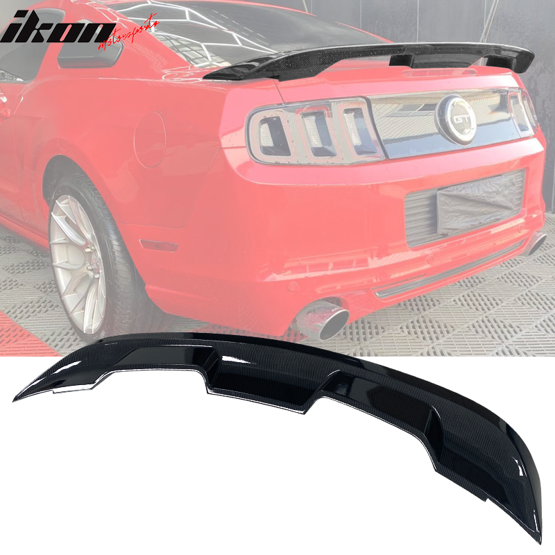 Fits 10-14 Mustang Shelby GT500 Style Rear Trunk Spoiler Painted ABS