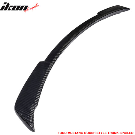 Clearance Sale Fits 15-23 Ford Mustang Rear Trunk Spoiler R Style Carbon Fiber