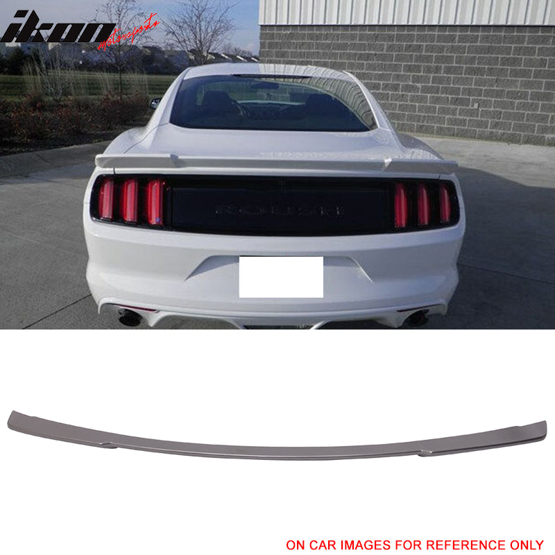 Fits 15-23 Ford Mustang Coupe Rear Spoiler Wing #J7-Magnetic Metallic