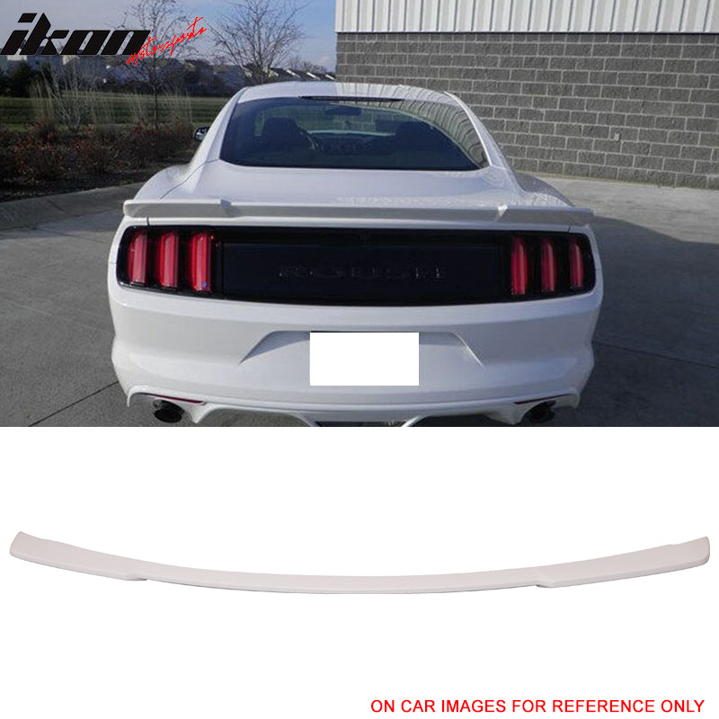 Fits 15-23 Ford Mustang Coupe Rear Spoiler Wing #YZ-Oxford White