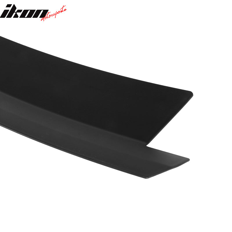 IKON MOTORSPORTS, Trunk Spoiler Compatible With 2015-2022 Ford Mustang 2-Door Coupe & Convertible, R Spec Style Magnetic Metallic ABS Rear Tail Wing Boot Lid