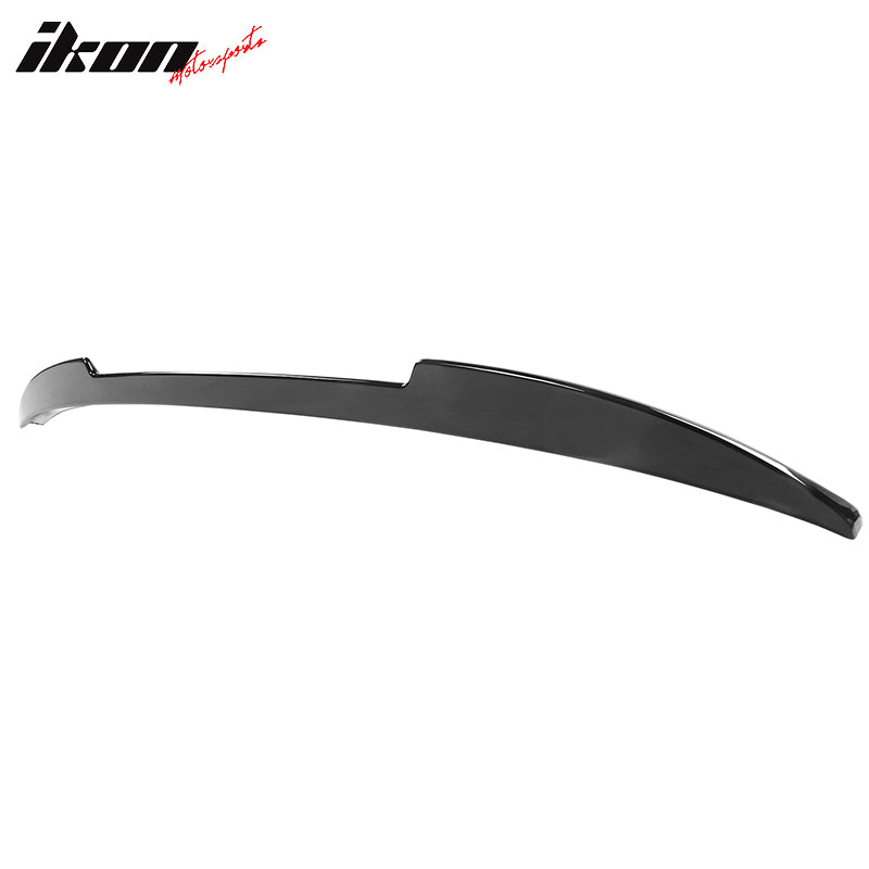 Fits 21-24 Ford Mustang Mach-E IKON Style Gloss Black MID Rear Trunk Spoiler ABS