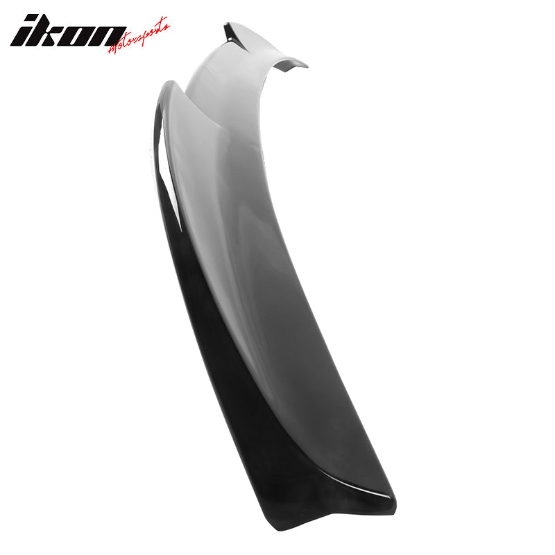 Fits 21-24 Ford Mustang Mach-E IKON Style Gloss Black MID Rear Trunk Spoiler ABS