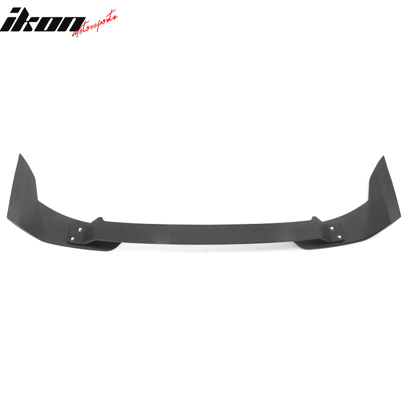 Fits 21-24 Ford Mustang Mach-E 3PCS Rear Trunk Spoiler Wing Lip ABS Matte Black