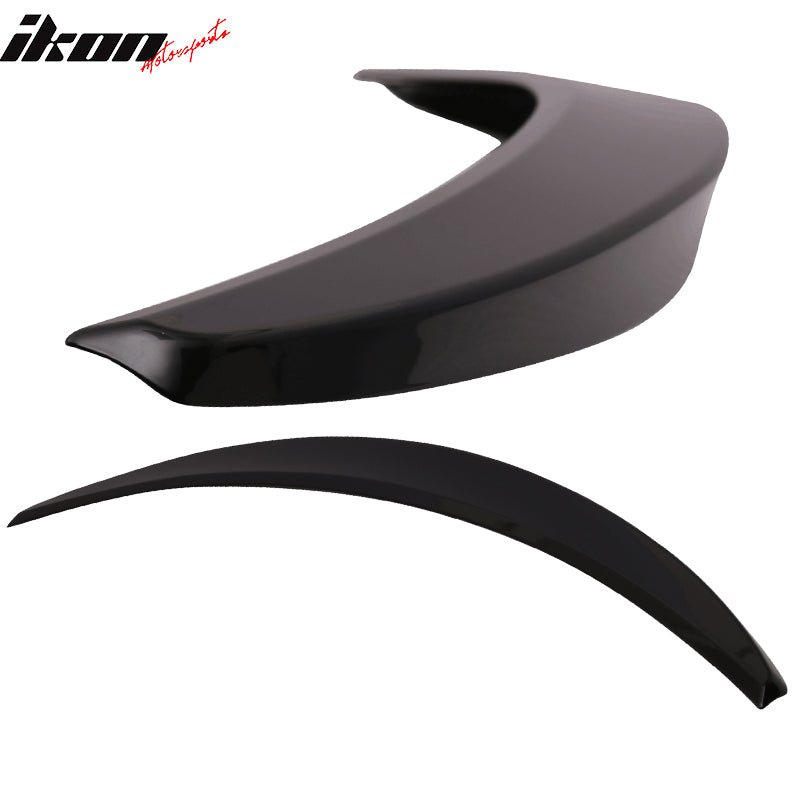 Fits 08-12 Accord OE Trunk Spoiler Wing Painted #NH731P Crystal Black Pearl