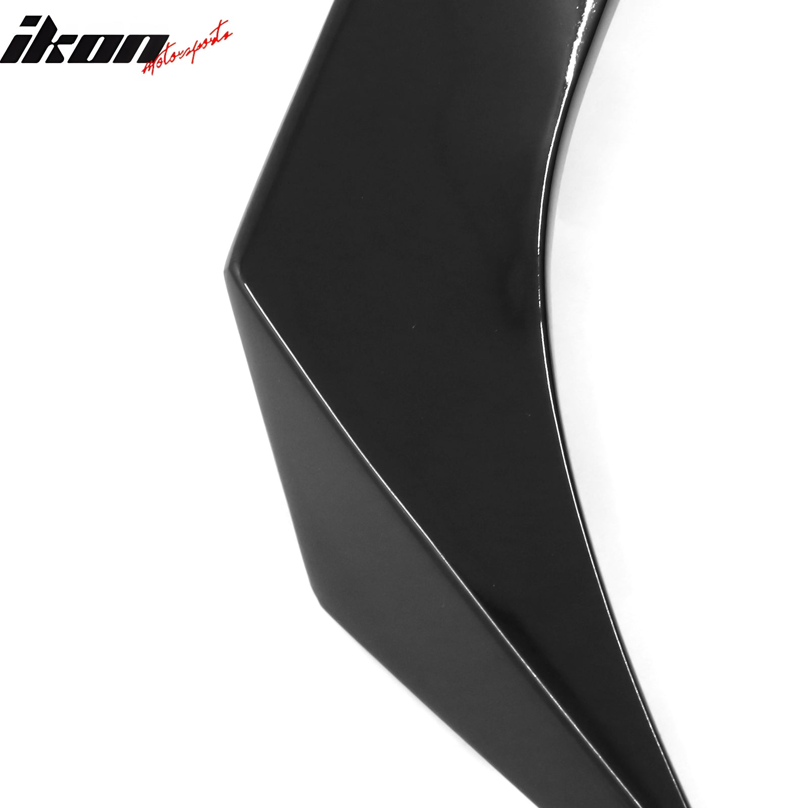 Fits 18-22 Honda Accord V2 Style Trunk Spoiler Gloss Black ABS