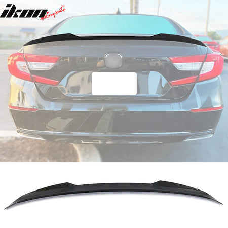 Fits 18-22 Honda Accord 10th V Style Rear Trunk Spoiler Wing Tail Lip