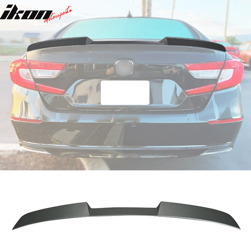 Fits 18-22 Honda Accord 10th V Style Rear Trunk Spoiler Wing Tail Lip