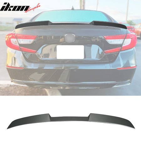 Fits 18-22 Honda Accord 10th V Style Rear Trunk Spoiler Wing Tail Lip