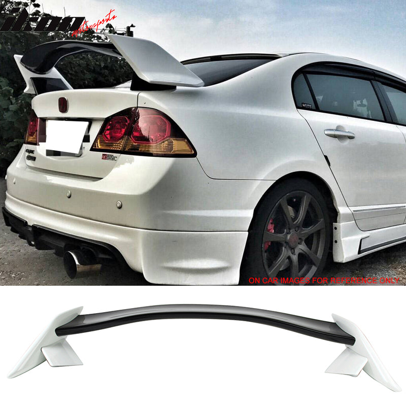 06-11 Honda Civic 8th FD1 FD2 Sedan 4Dr Gen X Type R ABS Trunk Spoiler