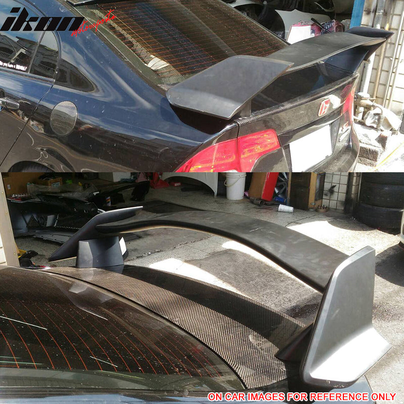 06-11 Honda Civic 8th FD1 FD2 Sedan 4Dr Gen X Type R ABS Trunk Spoiler