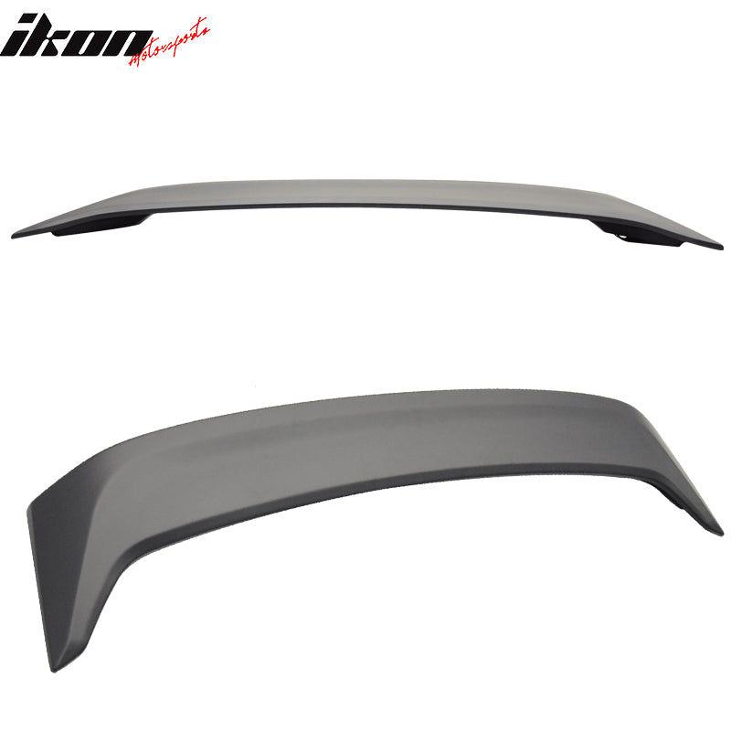 Fits 06-11 Honda Civic Sedan OE Factory Painted Matte Black Trunk Spoiler & LED