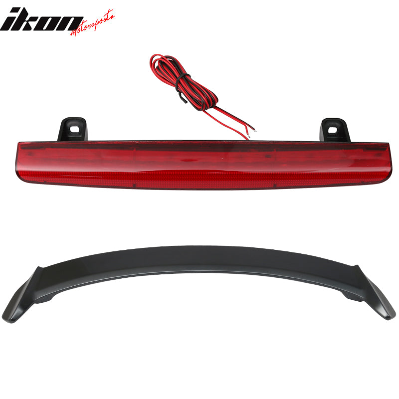 12-15 Civic 9Th Sedan Trunk Spoiler LED Brake