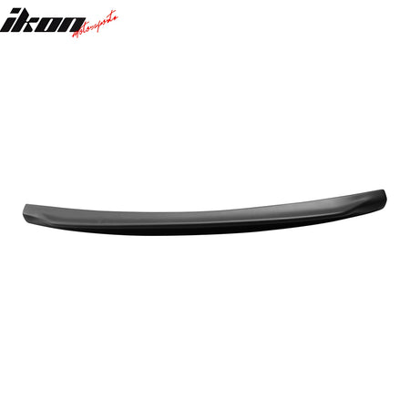 IKON MOTORSPORTS, Trunk Spoiler Compatible with 2012-2015 Honda Civic Sedan 4-Door, IKON Duckbill V2 Style Painted PP Rear Trunk Lid Spoiler Wing Lip