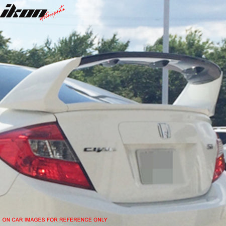 Compatible With 2012-2015 Honda Civic Sedan 4DR Trunk Spoiler