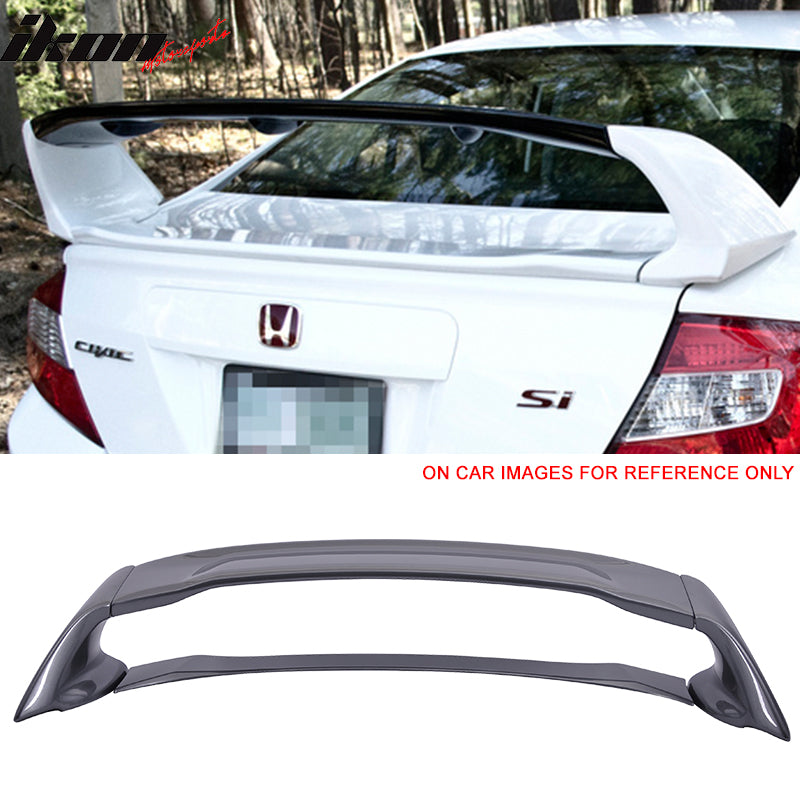 Fits 12-15 Honda Civic Sedan 4DR Mugen Trunk Spoiler