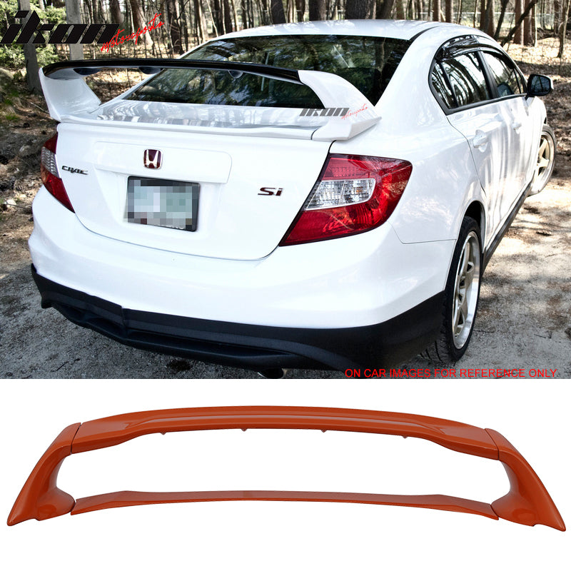 Fits 12-15 Honda Civic Sedan 4DR Mugen Trunk Spoiler