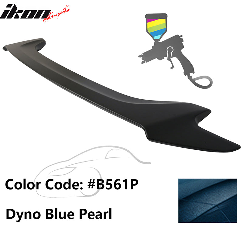 2016-2020 Honda Civic OE #B561P Dyno Blue Pearl Trunk Spoiler ABS