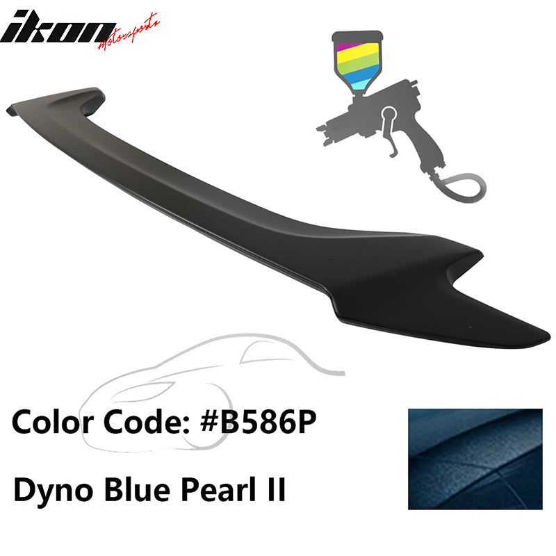 2016-2020 Honda Civic OE #B586P Dyno Blue Pearl II Trunk Spoiler ABS