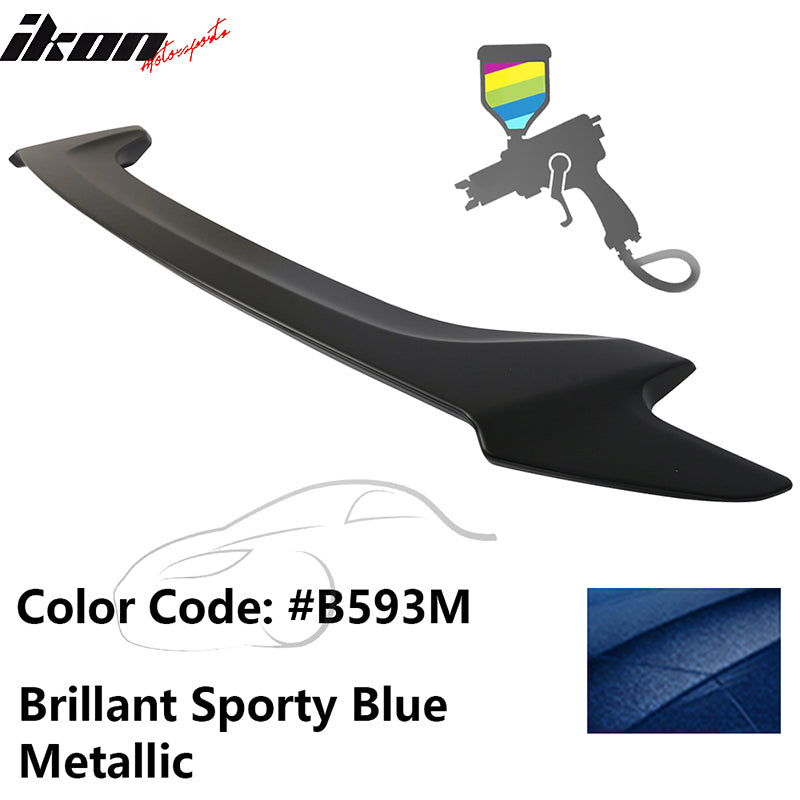 2016-2020 Honda Civic OE #B593M Brillant Sporty Blue Trunk Spoiler ABS