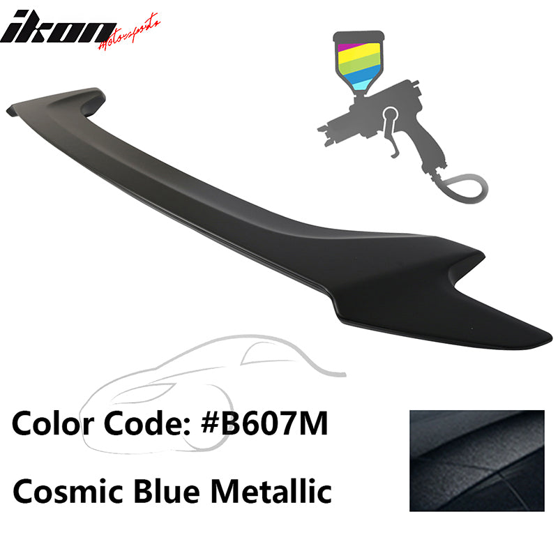 2016-2020 Honda Civic OE #B607M Cosmic Blue Metallic Trunk Spoiler ABS