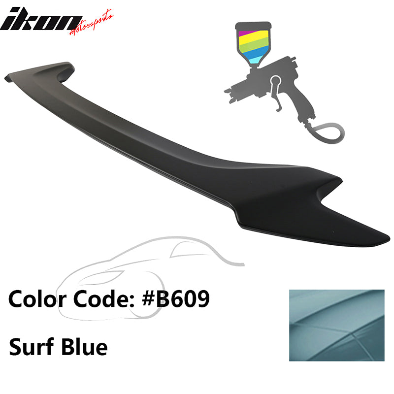 2016-2020 Honda Civic Coupe OE #B609 Surf Blue Trunk Spoiler ABS