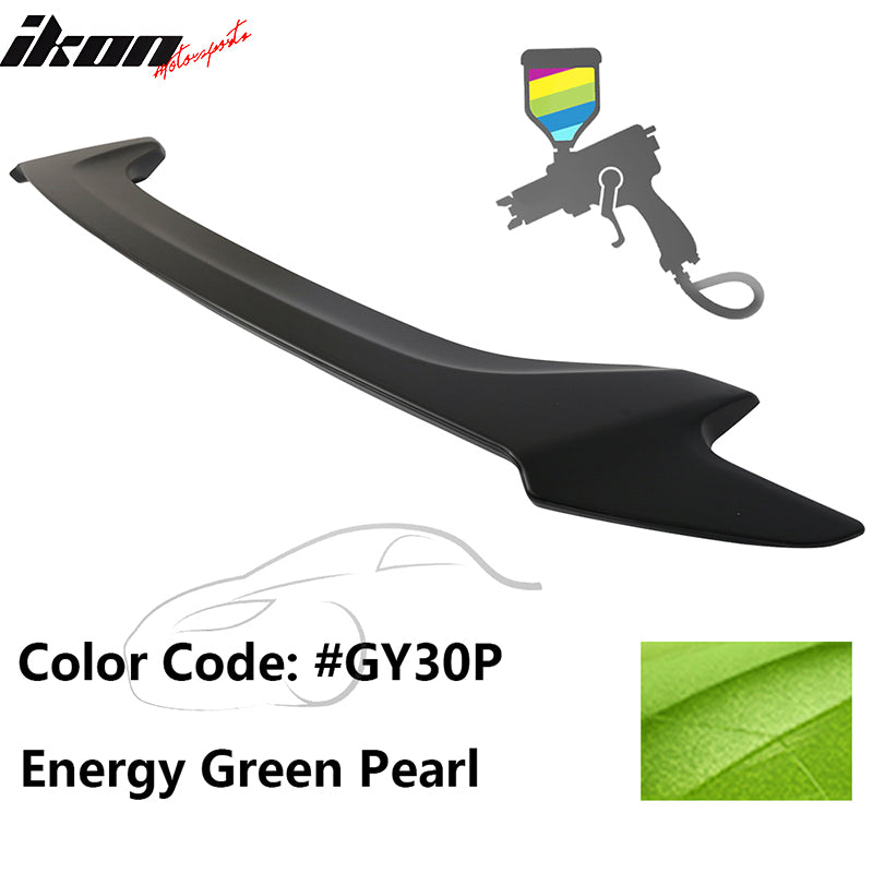 2016-2020 Honda Civic OE #GY30P Energy Green Pearl Trunk Spoiler ABS