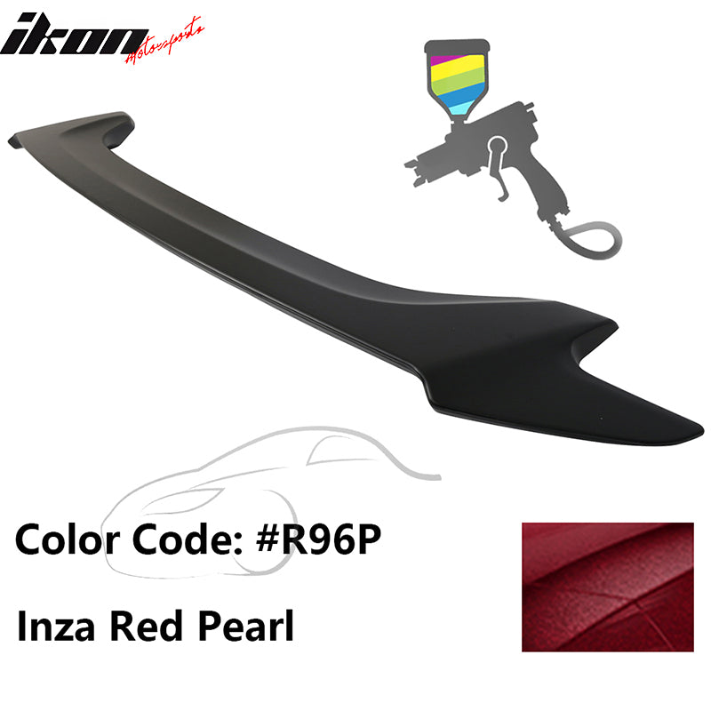 2016-2020 Honda Civic Coupe OE #R96P Inza Red Pearl Trunk Spoiler ABS