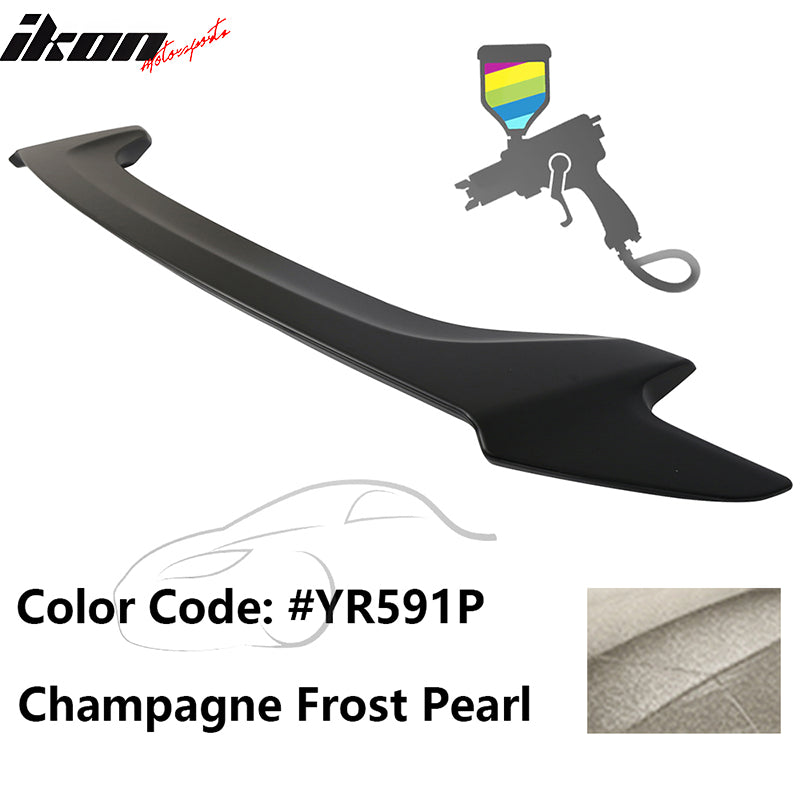 2016-2020 Honda Civic #YR591P Champagne Frost Pearl Trunk Spoiler ABS