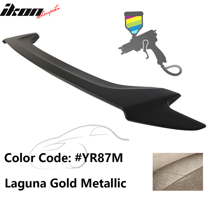 2016-2020 Honda Civic OE #YR87M Laguna Gold Metallic Trunk Spoiler ABS