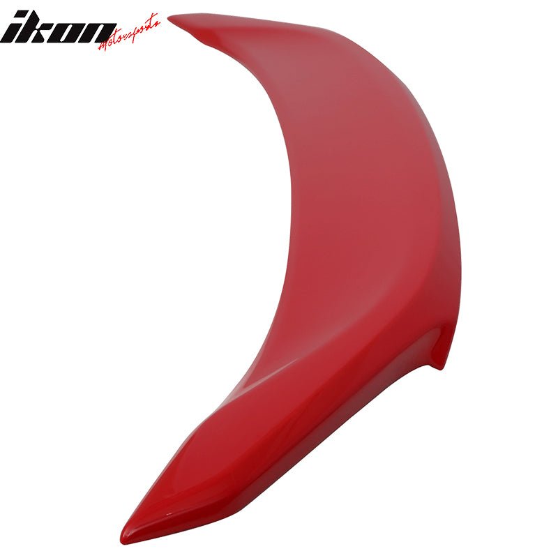 16-21 Honda Civic X Sedan 4Dr OE Trunk Spoiler Painted Rallye Red # R513