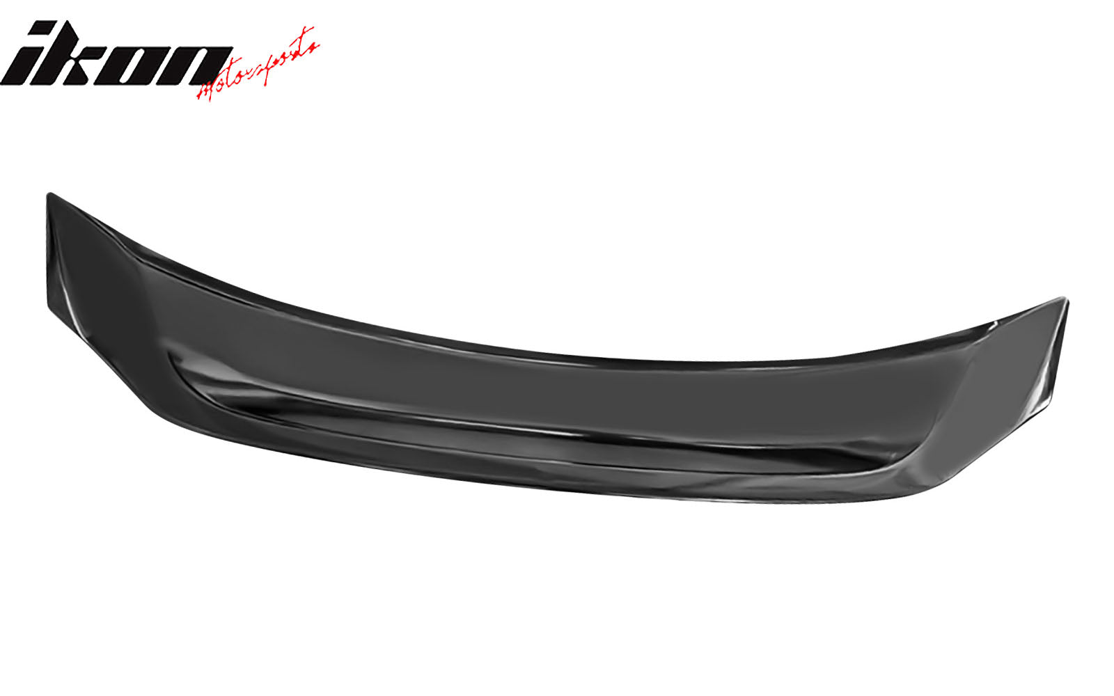 Fits 16-21 Honda Civic 10th Trunk Spoiler R Style ABS Wing Gloss Black Decklid