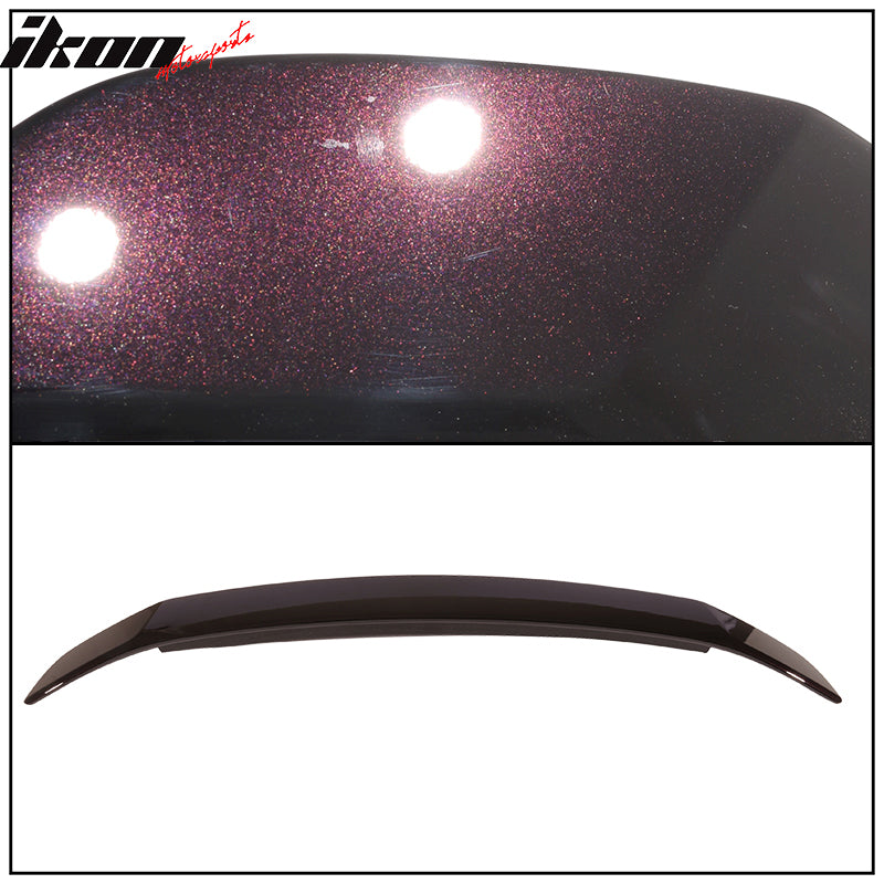 Fits 16-21 Civic X 10th JDM RS SI Style ABS Trunk Spoiler 3RD LED Brake Light