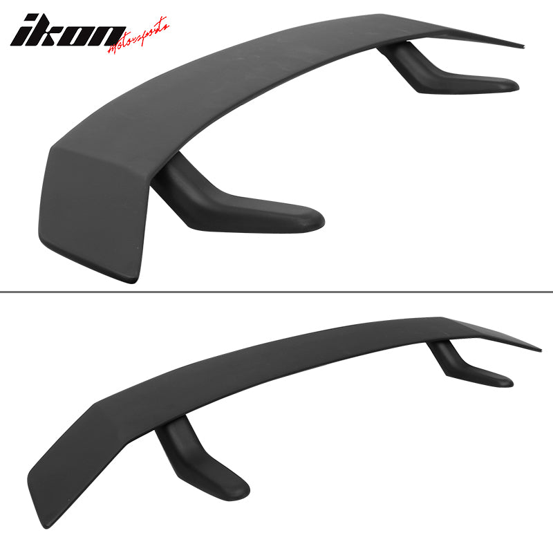 Fits 16-21 Honda Civic Sedan SI Coupe Style Trunk Spoiler Wing Matte Black - ABS