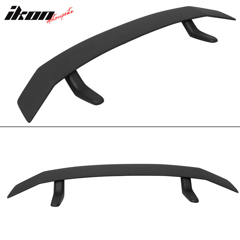 Fits 16-21 Honda Civic Sedan SI Coupe Style Trunk Spoiler Wing Matte Black - ABS