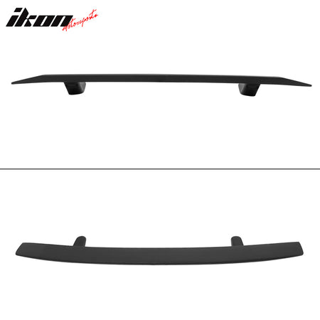 Fits 16-21 Honda Civic Sedan SI Coupe Style Trunk Spoiler Wing Matte Black - ABS